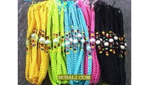 Friendship Hemp Bracelets Mix Color Unsex